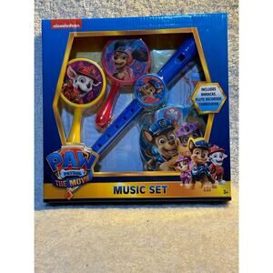 Paw Patrol Music Set of 4 Instruments Marcas Flute Recorder Tambourine